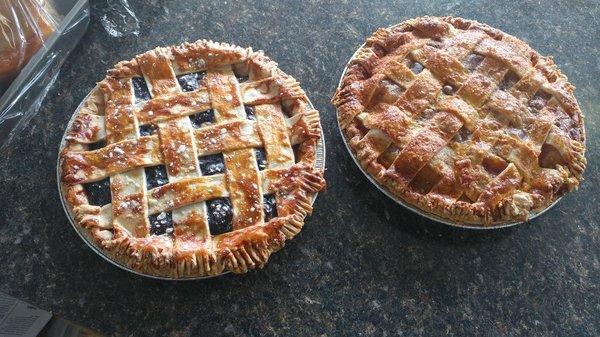 Homemade pies