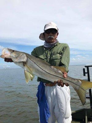 Client with a snook