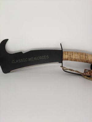 Engraved Knife