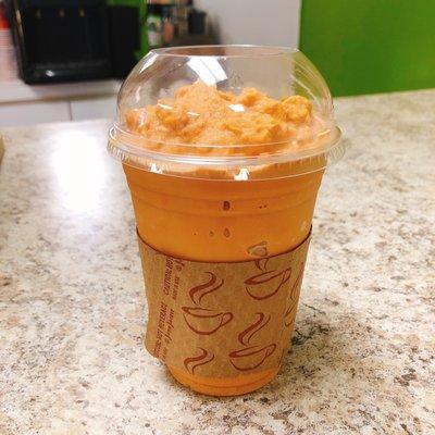 Thai tea blended