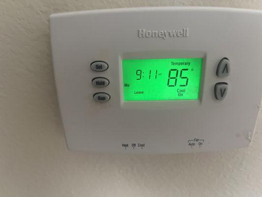 AC not working from day 1 moving in