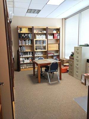 Tuscarora Lapidary Society -- interior