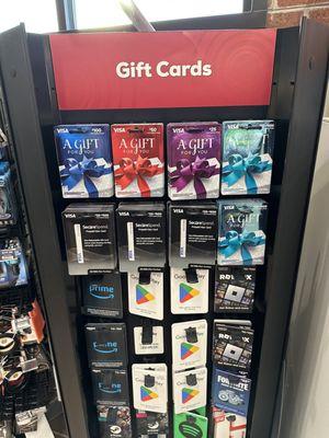 Gift cards