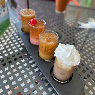 Boozy Coffee Flight