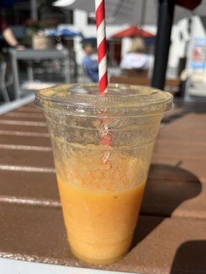 Papaya pineapple orange smoothie #4