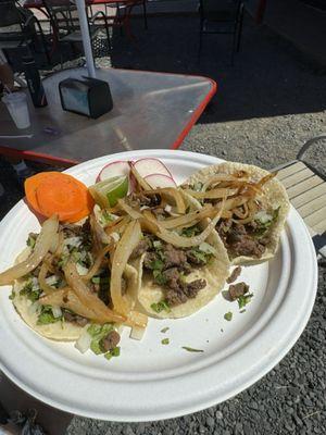 tacos (asada)