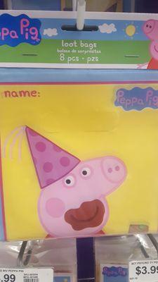 Peppa been eatin them groceries