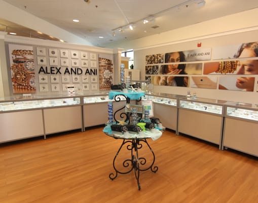 We carry the largest selection of Alex and Ani in the area.