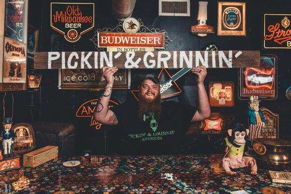 We'll keep PICKIN' to keep you GRINNIN'