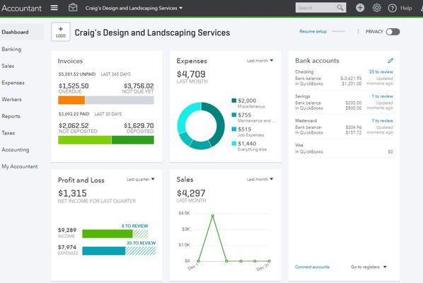 Run financial basic reports.