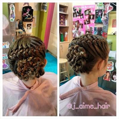 Our stylists specialize in updos and braiding.