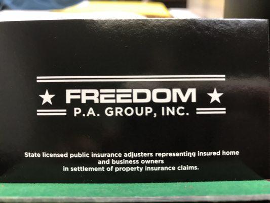 Freedom P.A. Group Inc