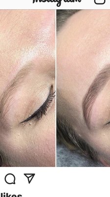 Eyebrow Tinting