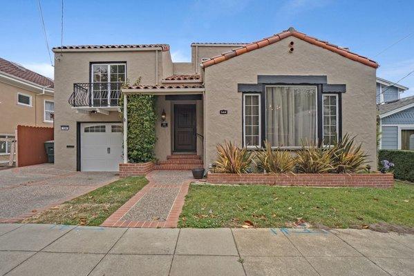 Old World Charm in this San Bruno Spanish Style Home. Sold.