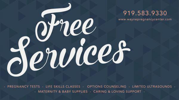 All our services are free and confidential.