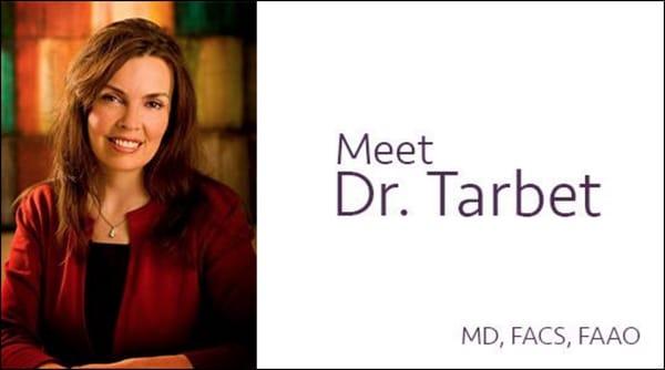 Dr. Kristin J. Tarbet is a uniquely qualified physician and surgeon with specialty training in both ophthalmology and plastic surgery.