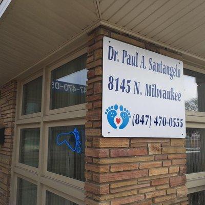 Dr. Paul A. Santangelo Office Signage