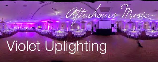 Add Uplighting to your DJ Package