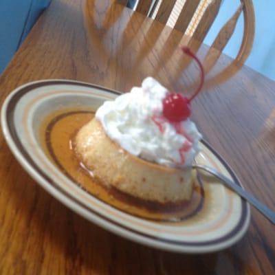 Great sweet flan it is the best I have ever try