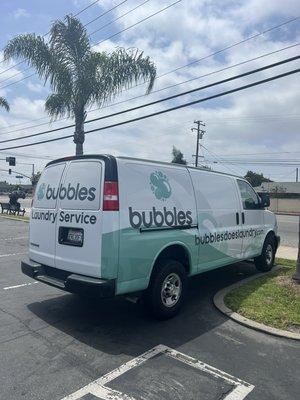 Look for our branded vans around OC!