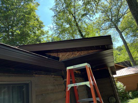 Soffit and fascia