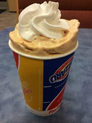 Seasonal (fall) Pumpkin Pie Blizzard