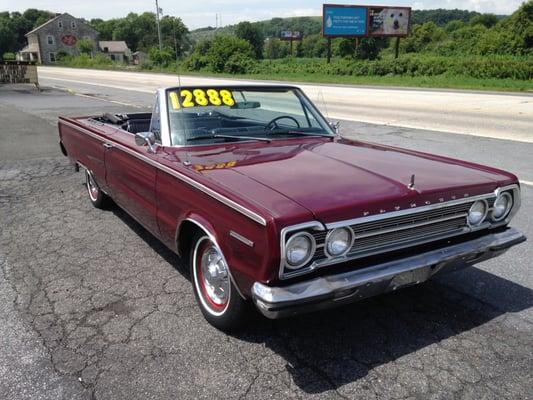 1967 Plymouth Belvedere Convertible