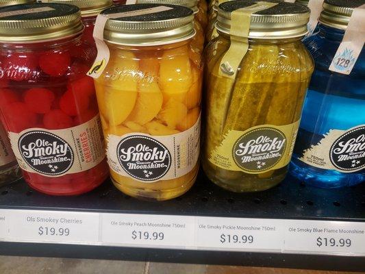 Peaches and pickles...hmmm. Intrigued but too scared.