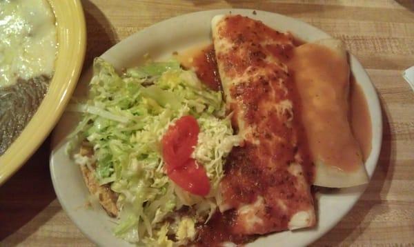 Burrito, Enchilda & Tostada