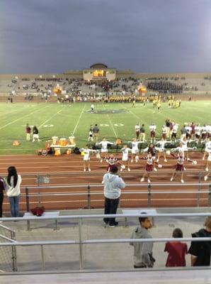 Photo taken 9/20/2013 - Justice Stadium at Warren Hi.S.