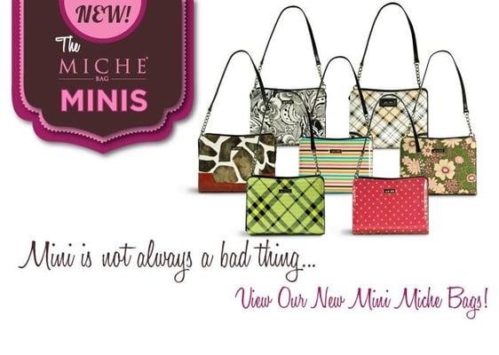 We also carry Miche Handbags!  Great gifts for yourselves or others!