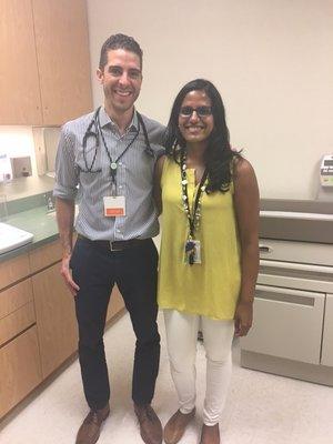 Drs. Pandya and Rodriguez are ready to see patients at Cadman Family Health Center