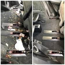 Before and after of a deep interior cleaning!