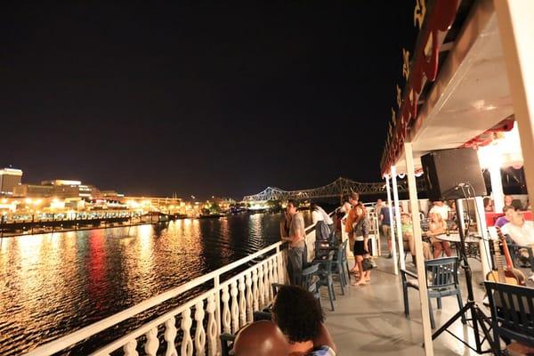 Moonlight Cruise they do periodically - pretty views of the city.