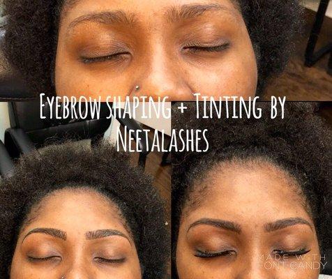 Eyebrow Threading and Tinting by Neeta