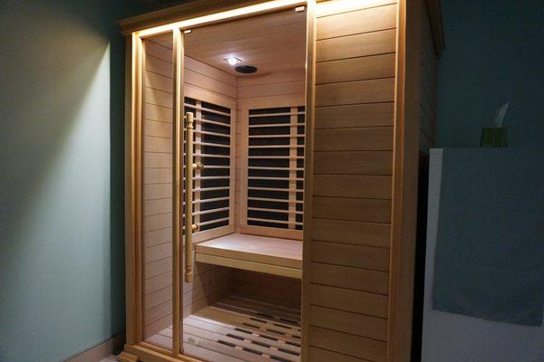 A look at our Infrared Sauna.