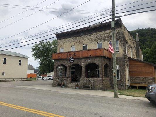 Front of the Tavern