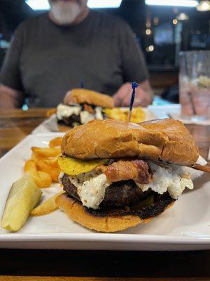 Delicious Shelley's burger