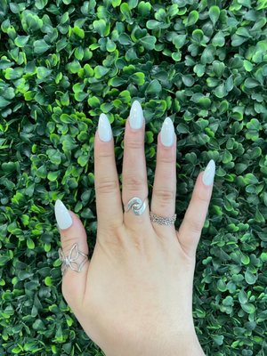 White Almond acrylic set