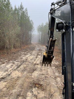 After previous company mulched and left stumps