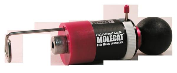 MOLECAT Exterminator uses .27 Blank Cartridges. Reloadable and Reuseable.