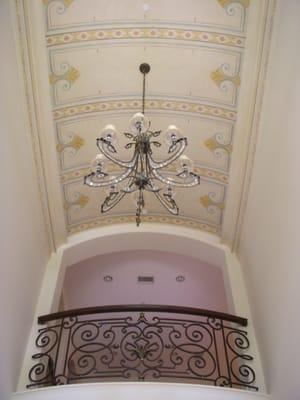 Ceiling mural