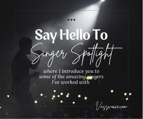 Singer spotlight series