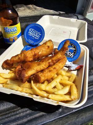 $15 Hot & Fresh 3pm Fish (cod) & Chips