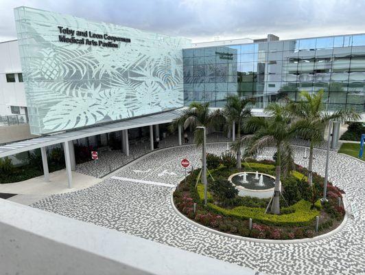 Medical building main entrance.