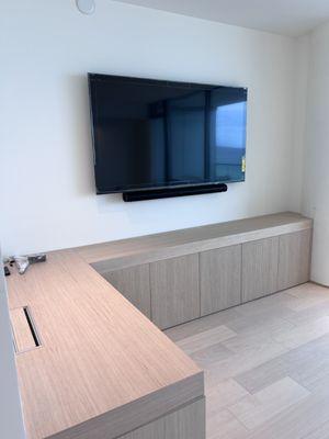 Sony TV + Sonos Sound bar.