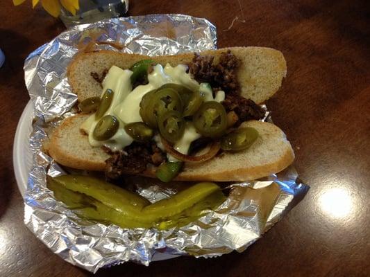 Philly steak sandwich my favorite