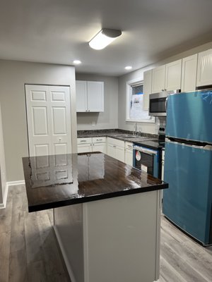 This how new kitchen and laundry room turned out