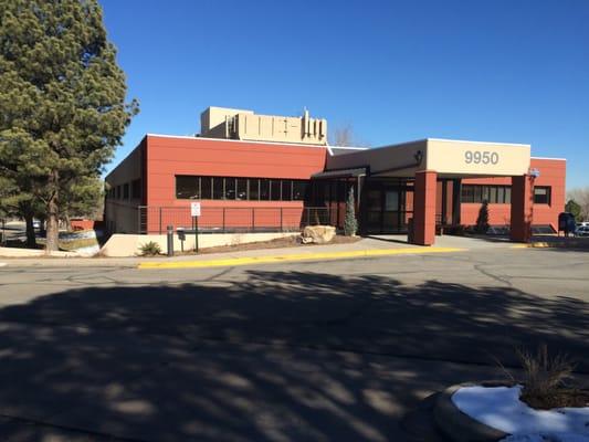 Street view of the dental practice building in Arvada