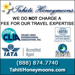 Honeymoon Travel Agents. South Pacific Island Vacation Destinations